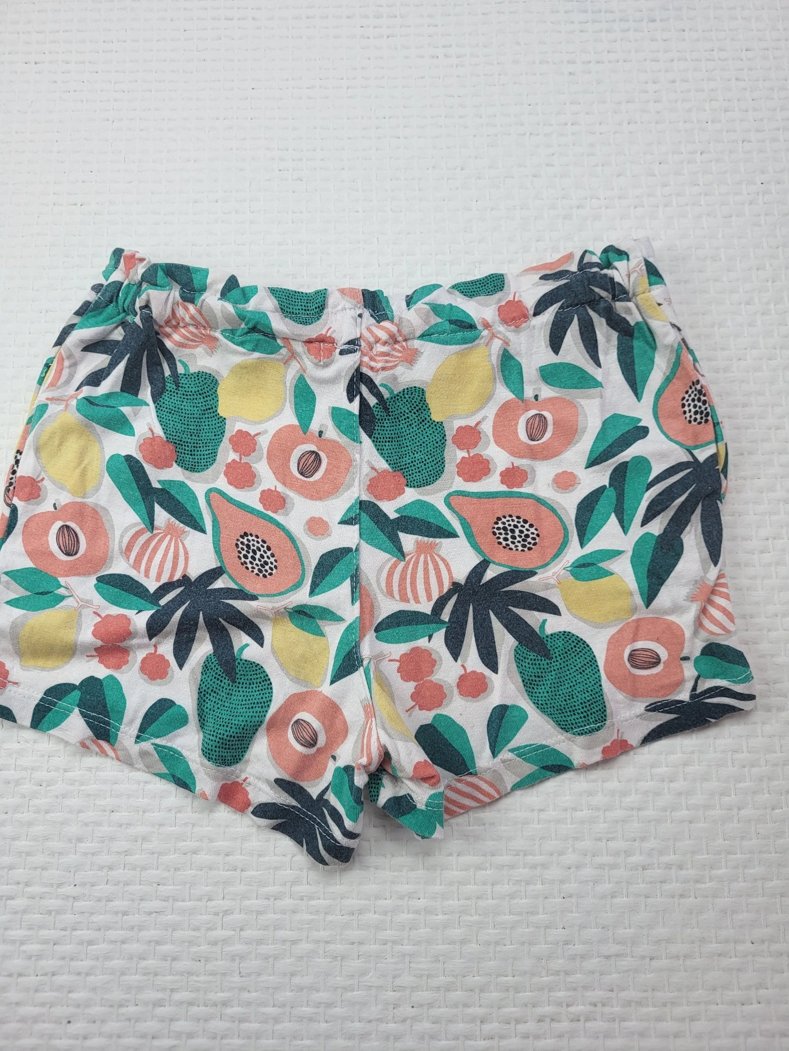 Shorts leve em algodão estampado com frutas tropicais Orchestra – 5 anos (110 cm) – photo 2